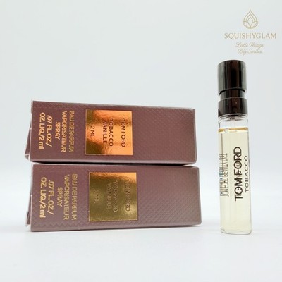 Tom Ford Tobacco Vanille Eau de Parfum EDP Sample Spray .07oz, 2ml New w/o Box