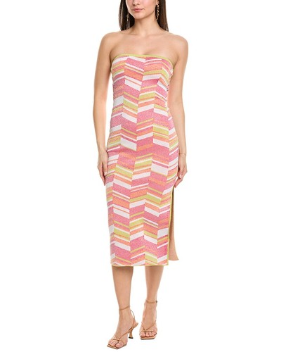 Milly Tube Midi Dress Women's Green P Milly Tube Midi Dress Women's Green P