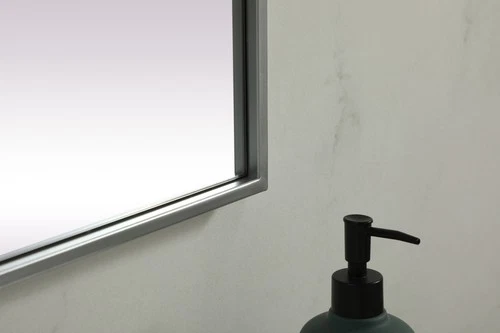 Elegant Lighting MR42436 Eternity 24" W x 36" H Modern - Silver - Picture 4 of 12