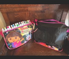 Dora the Explorer Dora Boots messenger/book bag-music themed NWT