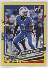 2023 Panini Donruss Press Proof Yellow Damar Hamlin #27 0v4e