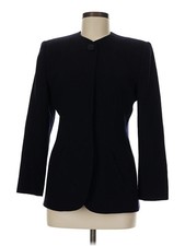 Jones New York Women Black Blazer 6 Petites