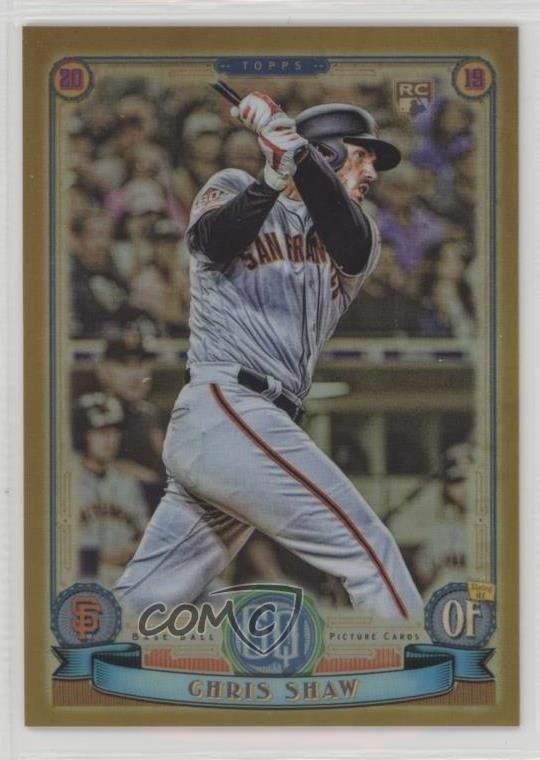 2019 Topps Gypsy Queen Chrome Gold 14/50 Chris Shaw #248 Rookie RC 07rd