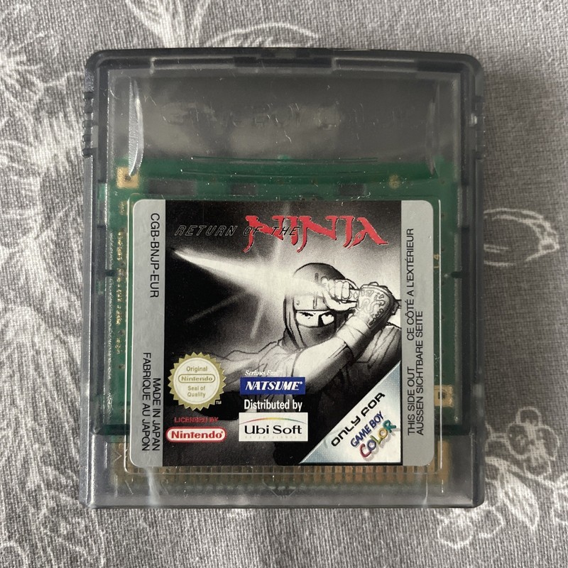 Return of The Ninja Gameboy Color Cart Only PAL