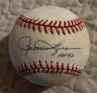 ROLLIE FINGERS AUTOGRAPHED BASEBALL - HOF 92 - 341 SAVES