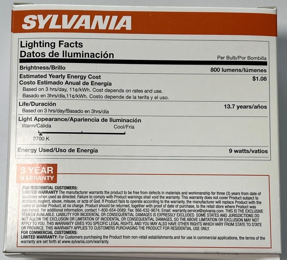 GE Reveal HD+ Light 4 Pack 40 Watt B13 Medium Base Clear Light bulbs - Image 4 of 4