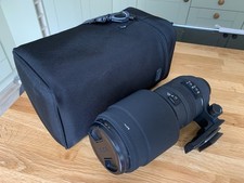 Sigma DG 150-500mm 1:5-6.3 APO HSM OS Camera Lens for NIKON - With Carrier Case