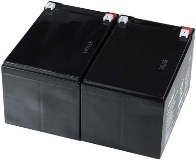 Powery Blei-Gel-Akku für APC Smart-UPS 1000 12V 12Ah/144Wh Lead-Acid Schwarz