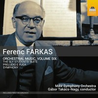 Orchesterwerke Vol.6 | Ferenc Farkas | Audio-Cd | Cd | 2025 | Toccata Classics