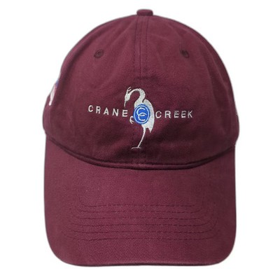 Pacific Headwear Baseball Cap Red OS Crane Creek Junior Classic Embroidered Hat