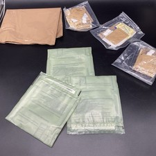 MRE Heaters And Condiment Packets 3 Each With Brown MRE Bag