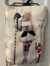 Little Bo Peep -Women's Halloween Costume-medium Dress, petticoat, hat/choker