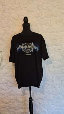 TOP Hard Rock Cafe Köln T-Shirt 3D Gummidruck Equalizer Gr. XXL TOP 