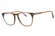 TOM FORD TF5937-048-52 Eyeglasses Frame Size 52mm 18mm 145mm BROWN Men 88921448