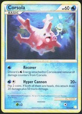 Corsola 37/123 Uncommon HeartGold SoulSilver LP Pokemon on eBay