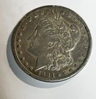 1883 O Morgan Silver Dollar