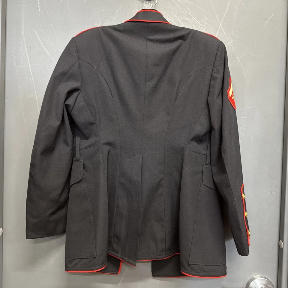 US Marines USMC Vestido Alistado Azul Hombre Chaqueta Abrigo Talla 39/XS 8405-01-512-3117 Foto 4 de 4