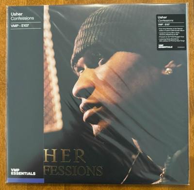 Usher - Confessions LP - Gold Nugget Colored Vinyl 2LP VMP Exclusive Limited OOP