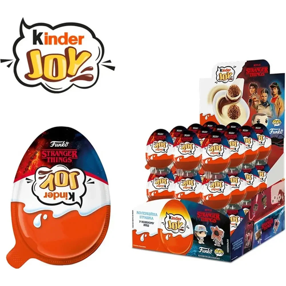 Kinder Joy Stranger Things Limited Edition Funko Mini Figures