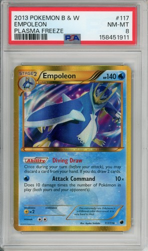 Empoleon graded PSA 8 for sale on eBay