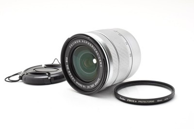 Fujifilm Fujinon Camera Lens Super EBC XC 16-50mm f3.5-5.6 Silver w/Filter 699