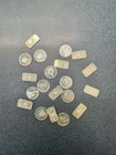 Twenty (20) - 1 Gram Silver Coins/Bars - Assorted - 20 Grams Total