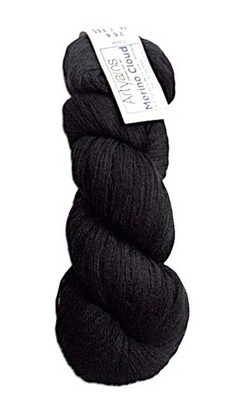 Artyarns Merino Cloud 80% Extrafine Merino 20% Cashmere 100g/437 yds, Black 264