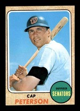 1968 Topps #188 Cap Peterson   VG/VGEX X3411105