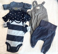 Baby Boy Carters H M Clothing Bundle 3 Months 5 Piece Set Navy blue  Grey