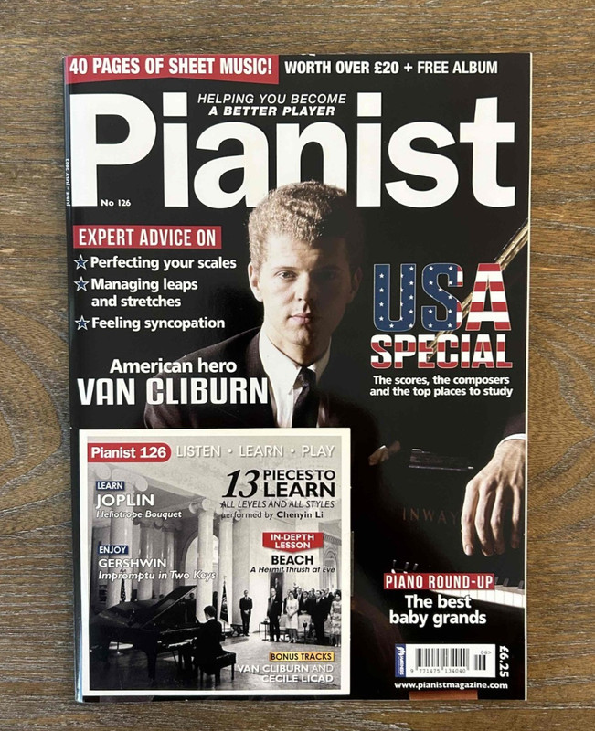 PIANIST Magazine June-July  2022 [Issue 126] + Companion Audio CD