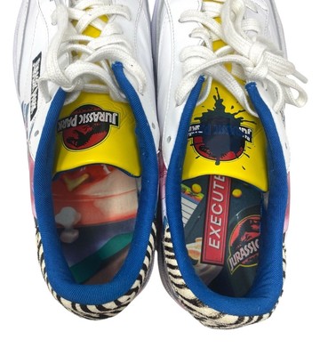 Reebok Jurassic Park x Club C 85 Dennis Nedry - White  display picture 1