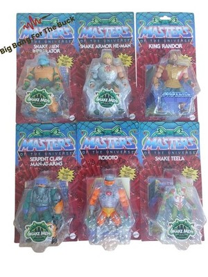 Masters Of the Universe Snake Men Actionfiguren 6er-Set  NEU & OVP   Top Deal!