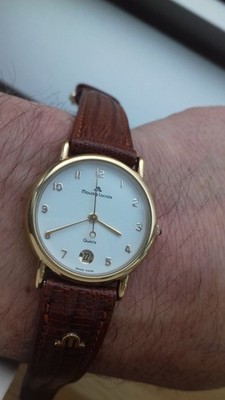 Maurice Lacroix 82126-5208 ARABIC NUMBERS VINTAGE NOS WATCH SWISS HERBAY MONTRE