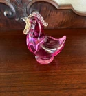 Vintage Venetian MURANO Hand Blown Glass Rooster Chicken