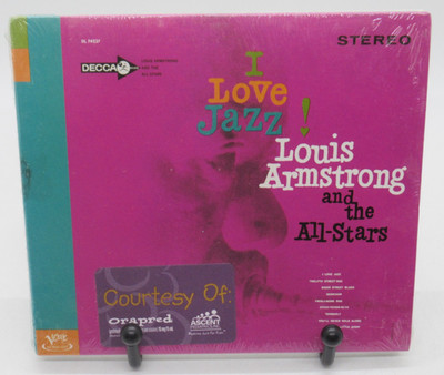 LOUIS ARMSTRONG & THE ALL-STARS: I LOVE JAZZ MUSIC CD, 9 TRKS. VERVE MUSIC DIGPK