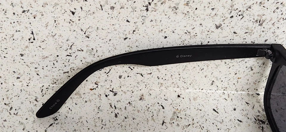 Disney Mickey Mouse DSMM02 Black Frames Lenses Sunglasses Used Nice Some Wear - Image 3 of 4