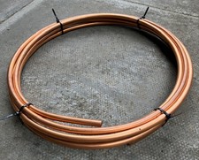 Copper Microbore Pipe Coil diameter 10mm x 6.5 metres long. New. Unused.