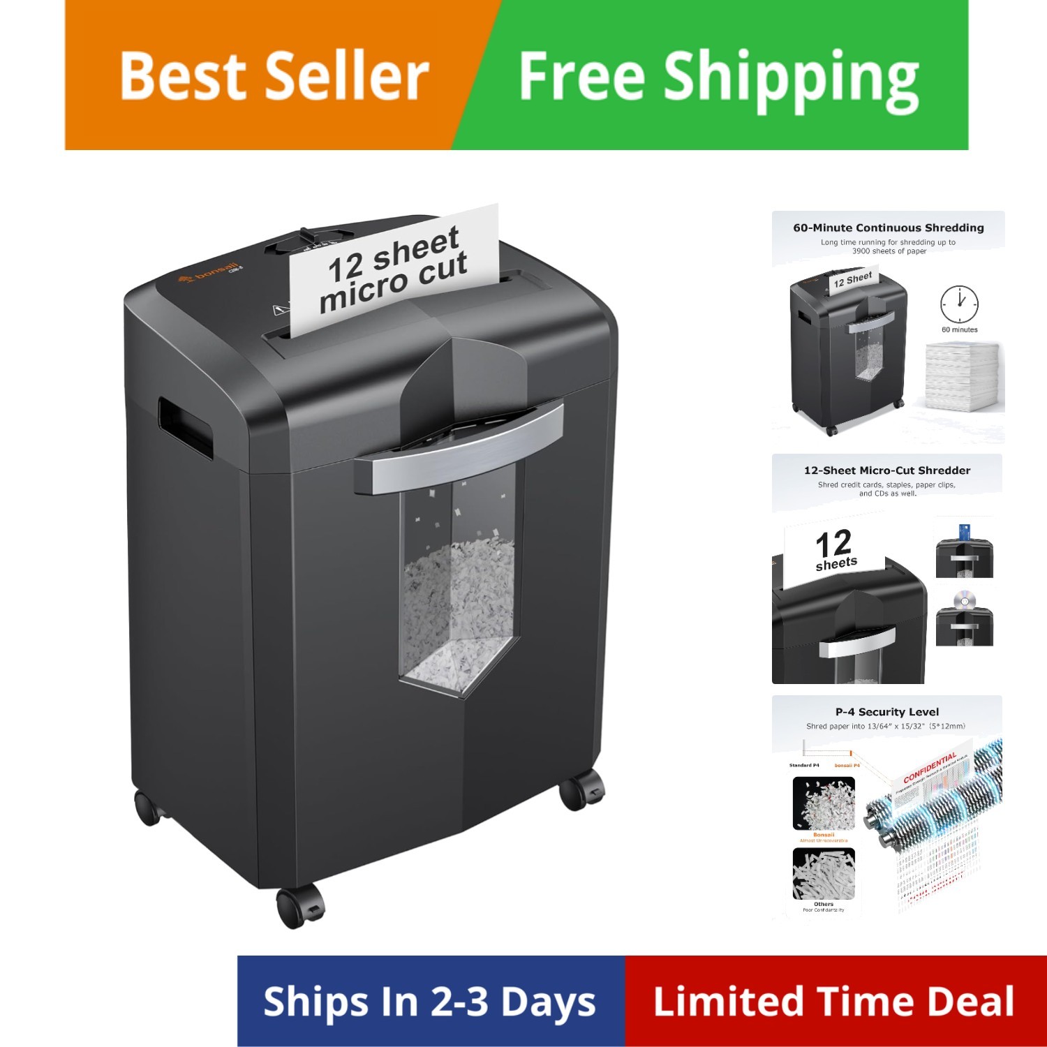 For Home Office, 60 Minute P-4 Security Level Pa...