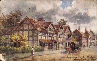 PC Stratford upon Avon Warwickshire England, Shakespeare's Birthplace - 4458731