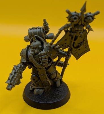 Warhammer 40.000 - Chaos Space Marines - Death Guard - Death Guard Icon Bearer