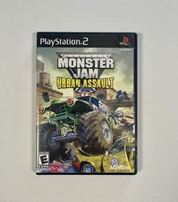Monster Jam: Urban Assault (Sony PlayStation 2, 2008) PS2 w/ Manual TESTED 