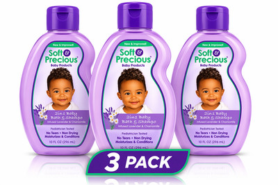 Soft & Precious 2-in-1 Baby Bath & Shampoo 300ml   3 pack Gentle Tear-Free Care