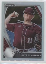 2021 Panini Prizm Draft Picks Silver Prizm Hayden Juenger #PDP182 0px
