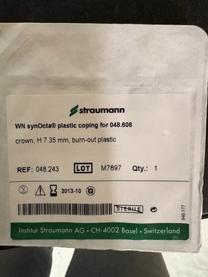 Straumann WN SynOcta Plastic Coping 