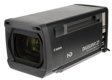 Canon XJ27x6.5B DIGISUPER 27 HD Lens w/ FDJ-D02 Focus ZDJ-DN2 Zoom Demands