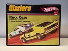 Vintage Hot Wheels Sizzlers Race Case Juice Machine 2 Cars Carry Case Untested