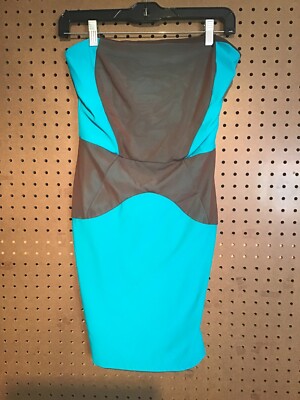 NWT Boulee Serena Dress Sz 6 Sexy Bodycon Strapless Exposed Zipper, #13