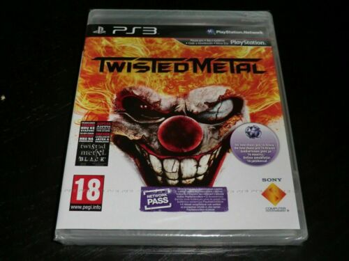 TWISTED METAL + TWISTED METAL BLACK DLC FREE  SONY PS3  NEW SEALED FREE SHIPPING - Picture 1 of 2