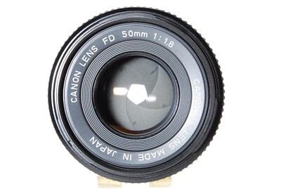 MINT 】 CANON A-1 New FD 50mm F1.8 SLR Black Body Film Camera From