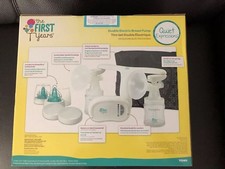 The First Years Quiet Expressions Double Electric Breast Pump by Tomy NEW IN BOX